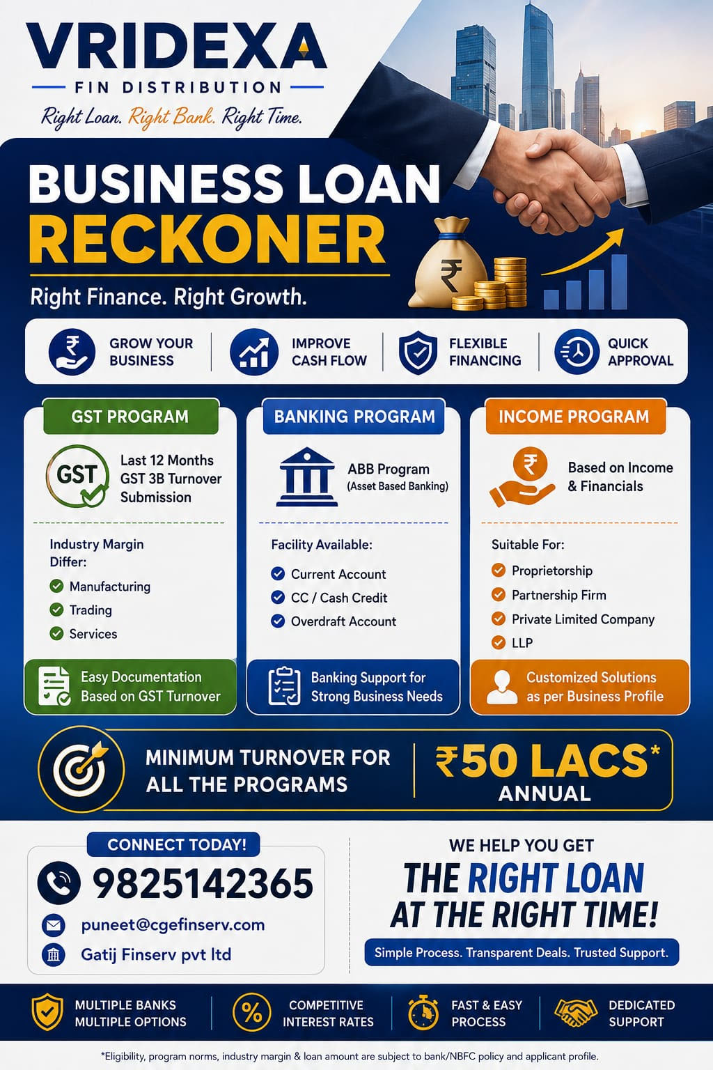 Vridexa business loan guide